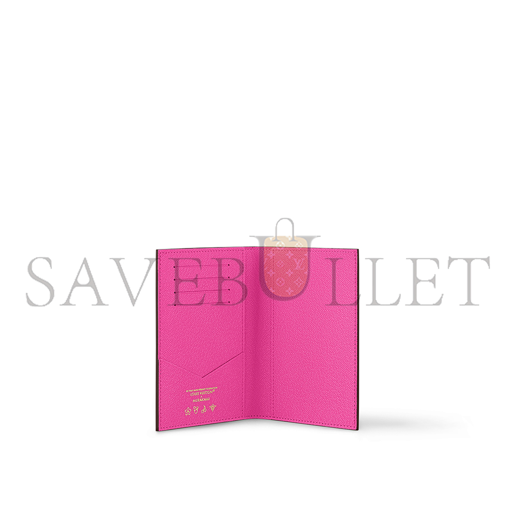 l**is V*t*n murakami lv x tm passport cover m14164 (14*10*2.5cm)